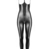 Noir Handmade Powerwetlook Overall (brustfrei) SWAGGER – Bild 3