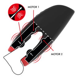 JAMYJOB - NOVAX MASTURBATOR MIT VIBRATION UND KOMPRESSION – Bild 3