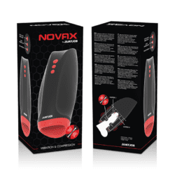 JAMYJOB - NOVAX MASTURBATOR MIT VIBRATION UND KOMPRESSION – Bild 7