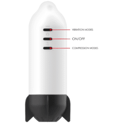 JAMYJOB - ROCKET MASTURBATOR SOFT COMPRESSION TECH UND VIBRATION – Bild 3