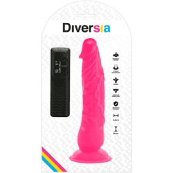 DIVERSIA - FLEXIBLER VIBRATOR ROSA 21 CM -O- 4.9 CM – Bild 7