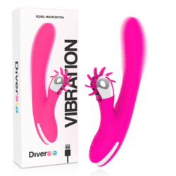 DIVERSIA - VIBRATOR HÄSCHEN 24 CM