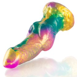 EPIC - IRIS DILDO MIT REGENBOGENFARBENEN HODEN DER VERGNÜGUNG – Bild 5