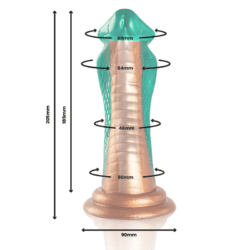 EPIC - PYTHON DILDO COBRA GRÜN – Bild 3