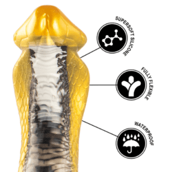 EPIC - DRAKON DILDO GELBE KOBRA – Bild 8