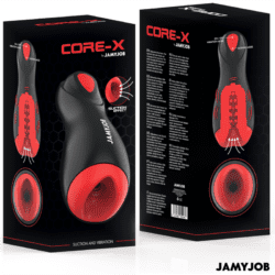 JAMYJOB - CORE-X AUTOMATISCHER MASTURBATOR 5 SAUGBAND VIBRATIONSMODI – Bild 2