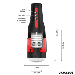 JAMYJOB - CYCLONE AUTOMATISCHER VAGINA-MASTURBATOR 10 ROTATIONS- UND STOSSMODI – Bild 3