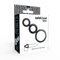 ADDICTED TOYS - RINGSET FÜR PENIS - GERUCHERT – Bild 4
