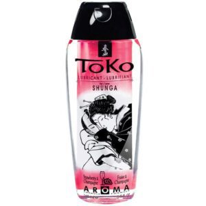 SHUNGA GLEITGEL - TOKO-ERDBEER- UND CHAMPAGNER-SCHMIERMITTEL-AROMA