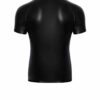 Noir Handmade Wetlook T-Shirt H070 mit Schlangen-Ärmeln – Bild 7
