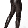 NOIR HANDMADE Herren Mayhem Hose H078 aus perforiertem Wetlook – Bild 4