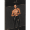NOIR HANDMADE Herren Mayhem Hose H078 aus perforiertem Wetlook – Bild 6