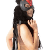 K Opium "RED DEVIL" Maske aus Echtleder für besondere Anlässe – Bild 3