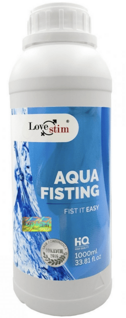 Aqua Fisting – Professionelles, wasserbasiertes Gleitgel von LoveStim für sicheres und angenehmes Fisting 1000ml