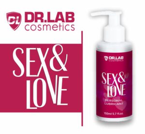 Dr.Lab Sex&Love Gel 150 ml – Wasserbasiertes Gleitmittel für intensives sexuelles Vergnügen