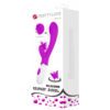 PRETTY LOVE - KANINCHEN VIBRATOR 12 Vibrationsfunktionen + 3 Leckfunktionen – Bild 2