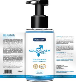 Medica Group Aqua Orgasm Gel 150 ml – Intensivierendes Gleitgel für sinnliche Erlebnisse