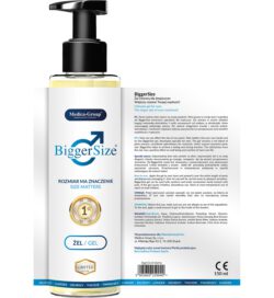Medica-Group BiggerSize Gel 150 ml – Intim-Gel zur Unterstützung der männlichen Potenz