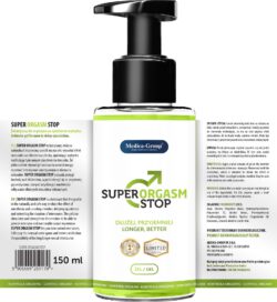 Medica Group Super Orgasm Stop Gel 150 ml – Verzögerungsgel zur Verlängerung des Geschlechtsverkehrs